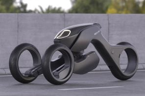 这款自动驾驶三轮车是为《机械战警》的续集和等待我们所有人的反乌托邦未来而设计的