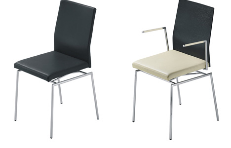 Claude Mutschler设计的笔直的椅子