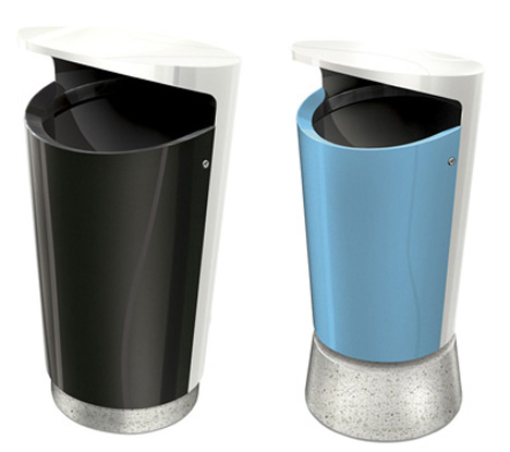 Bin80——由White Arkitekter设计的促进清洁环境的垃圾桶