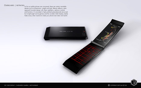 Dark Label Retroxis手机由Lim Sze Tat设计