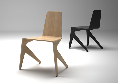 Michael Bihain设计的蚊子椅