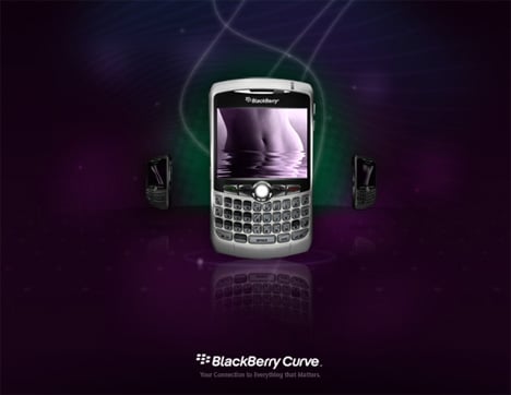 黑莓曲线-新的智能手机