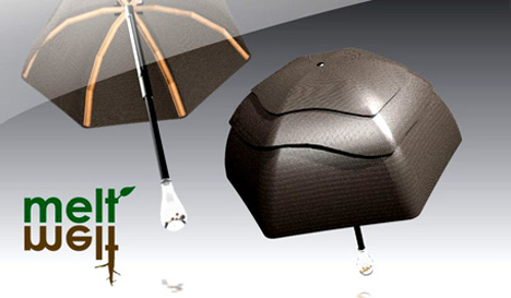 “融化”——切尔西McLemore可持续的雨伞