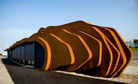 Thomas Heatherwick设计的东海滩咖啡馆