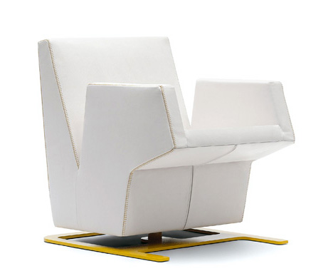 Alfredo Haberli设计的Durlet旋转扶手椅