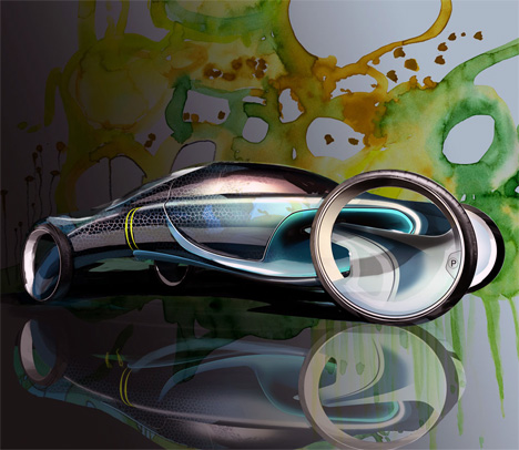 由Magdalena Schmid设计的宝马精灵概念车