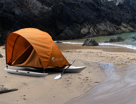 Mario Weiss设计的Kahuna Adventure帐篷独木舟