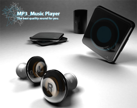 Rho Jung Chan的MP3播放器概念