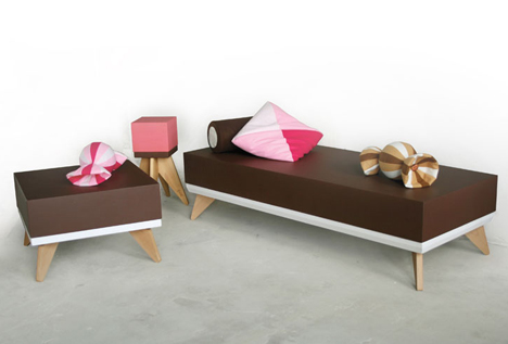Sander van der Haar设计的甜蜜座椅系列