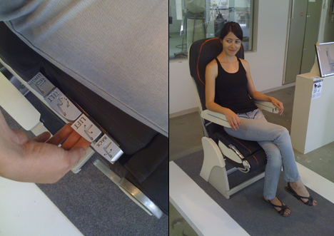 Netta Shalgi设计的动态经济飞机座椅