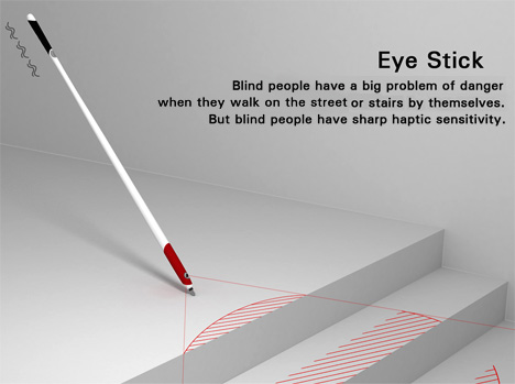 Wonjune Song的《盲人的眼睛棒》