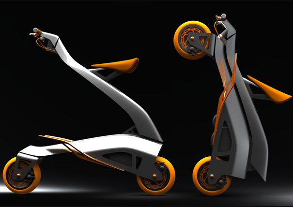 由SpeedStudio Design的Eric Stoddard设计的Zoomla折叠自行车
