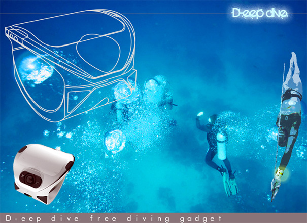 D-eepdive -安全潜水小工具由Murat Ozveri和Anil Dincer为设计Quadro