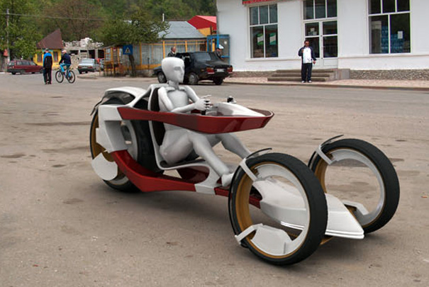 由Popescu Lucian设计的Pandur概念车