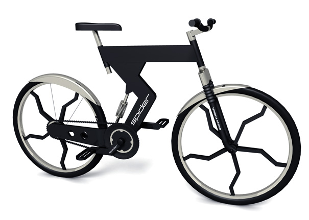 蜘蛛自行车由Zviad Tsikolia forTsikolia设计研发有限公司。