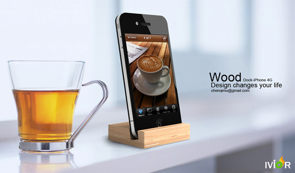 木制码头为iPhone 4 g由克里斯·陈