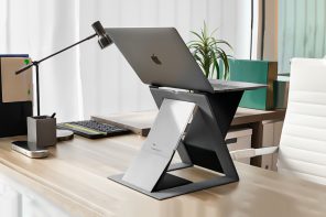 Sleek笔记本电脑坚持消除不良姿势，同时放大您的工作经验+生产力！