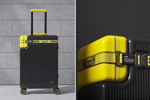 这家现代行李箱配有可拆卸的隔间，可在旅行时轻松访问！