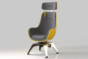这个为共享交通而设计的座位将使您的通勤升级到头等舱。看视频！