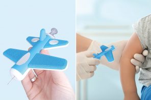 这些3D印刷针盖设计用于在疫苗接种期间放松儿童！
