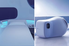这款睡舱配备智能床垫+全套娱乐系统，彻底改变您的机场体验！