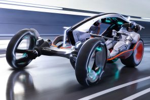 这款可穿戴的EV与摩托车+汽车稳定的敏捷性是我们在2030年真正需要的！