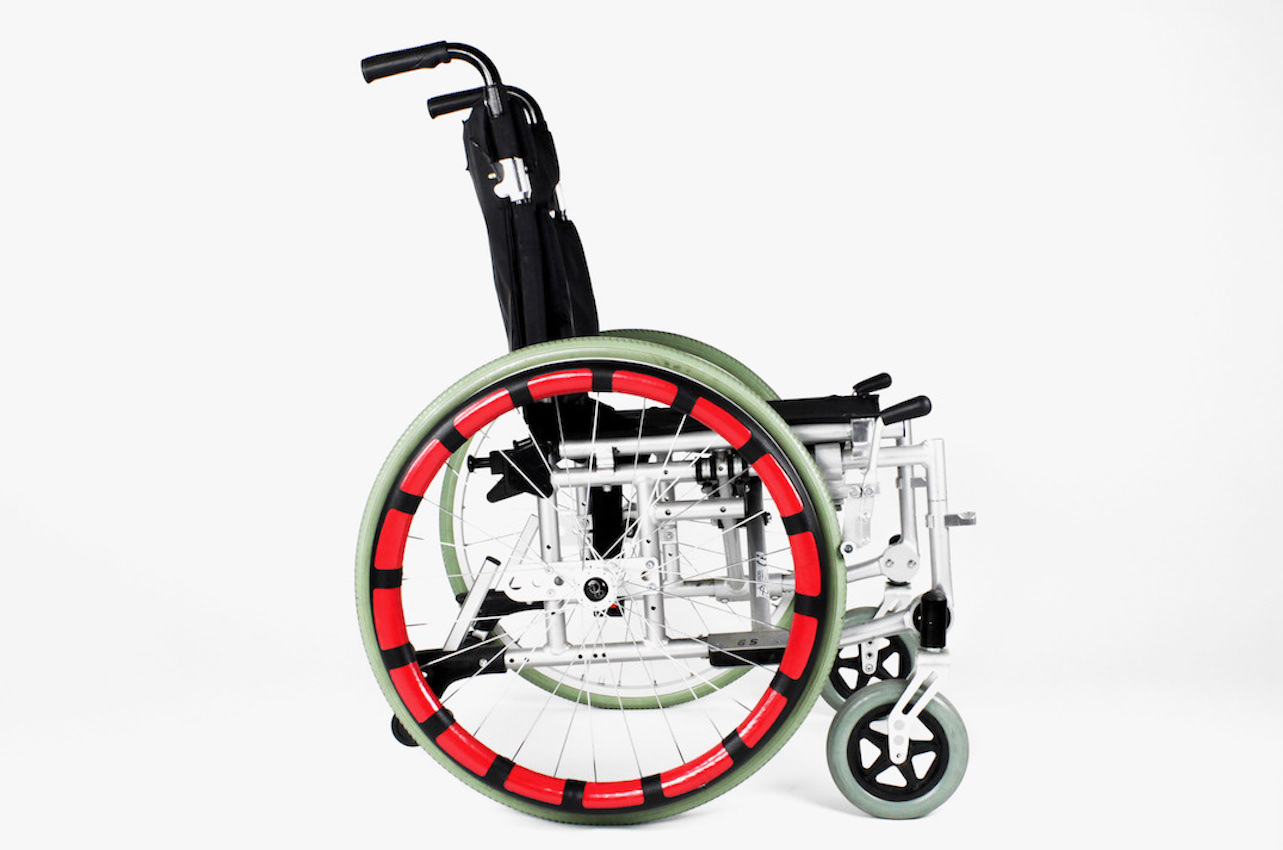 抓地力轮椅渲染
