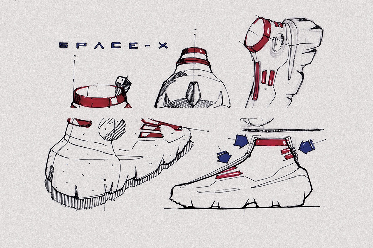 火星设计跑鞋
