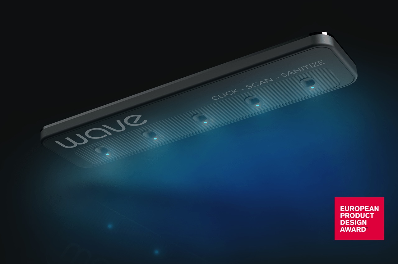 Wave便携式UV-C欧洲产品设计奖雷电竞手机app下载