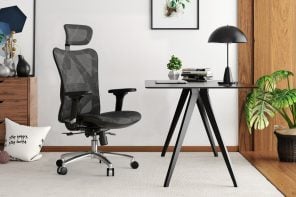 这款符合人体工程学的办公椅旨在使WFH久坐的生活方式更加舒适和健康