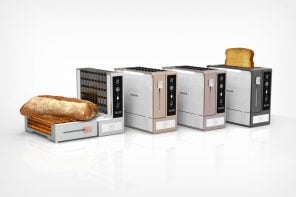 Regular toasters are boring. This shape-shifting bread-toaster opens up into a grill for sandwiches too