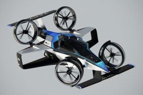 世界上第一个载人飞行赛车,空速MK4,将使其2024年全球首次亮相