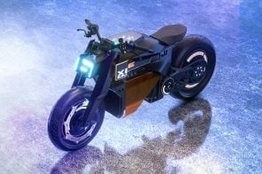 The Buell brand gets a revival with this gorgeous Cyberpunk electric concept