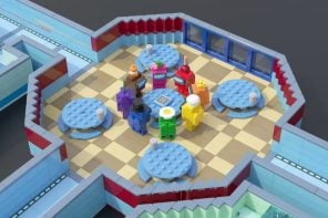 乐高版的《在我们中间》将这款激动人心的独立游戏变成了一个全细节的基于砖块的立体模型