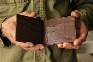 坦纳商品recycled leather wallets make the old new again