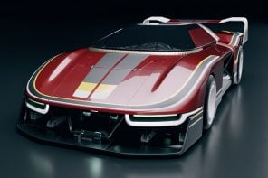 This hyper-realistic plasma energy-powered supercar kills with its retro-modern persona