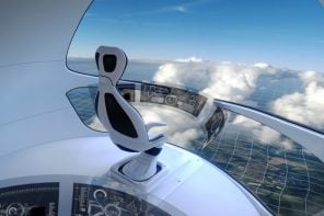 透明的驾驶舱,VR头靠,等等这是航班可能会是什么样子在未来,基于真实的专利