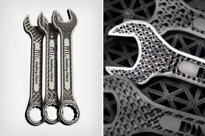 3D-printed workshop wrench offers 100% of the strength with just 70% of the material
