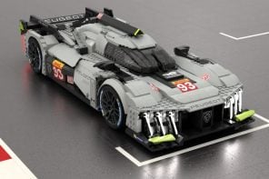 Detailed LEGO Peugeot 9X8 supercar celebrates its return to the FIA World Endurance Championship