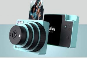 Instant camera concept adds Braun minimalism to a fun photography tool