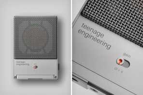 Teenage Engineering’s CM-15 condenser microphone looks right out of Apple X Braun’s design playbook
