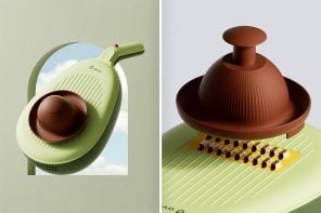 这个Avocado-shaped刨丝器每个千禧年的梦想厨房工具