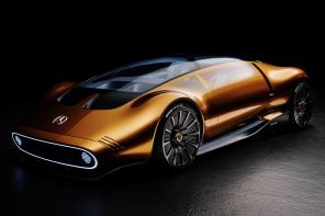 梅赛德斯-奔驰(mercedes - benz)想如何塑造未来的电动汽车性能与一百一十一年概念