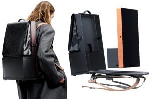 这个便携式电脑配有专用的背包,房子强大的电池和可拆卸喇叭!