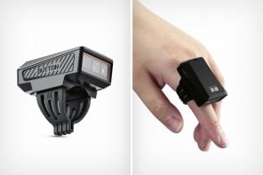 霍尼韦尔公司重新设计了“条形码扫描器”适合你的手指像一个环可穿戴
