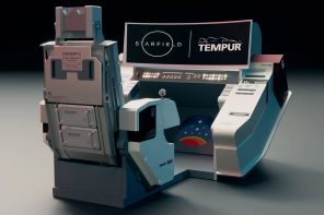 Xbox和TEMPUR的星际cockpit-themed“NASA朋克”游戏椅子转动眼球在2023年