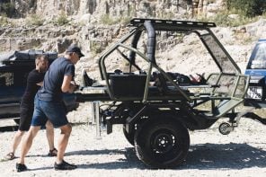 受乌克兰战争启发后,Life Chariot越野拖车设计成帮助医疗救援任务